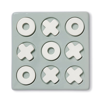 Ceramic Blue/White Tic Tac Toe