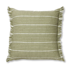 Nixon Green Stripe Cushion 50Cm