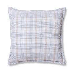 Reese Blue/Beige Woven Cushion 50Cm