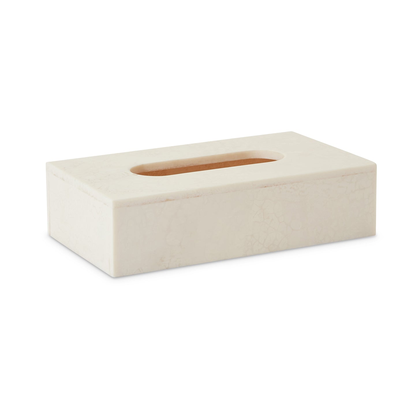 Aries Cream Tissue Box Holder