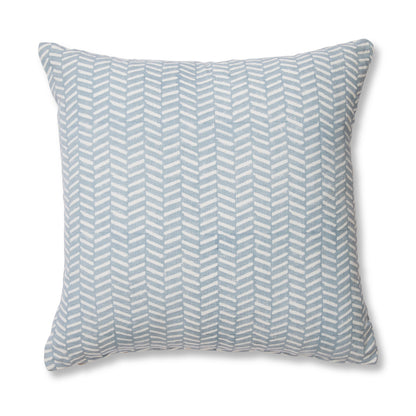 Kyra Blue Block Print Cushion 50Cm