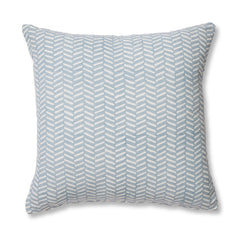 Kyra Blue Block Print Cushion 50Cm