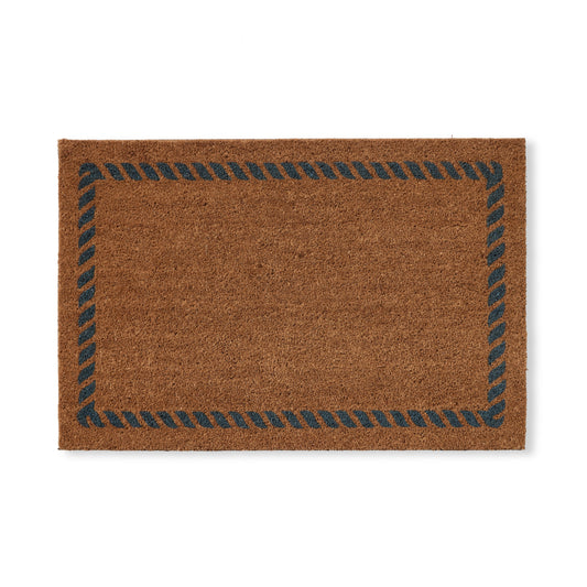 Rope Blue Doormat 60X90Cm