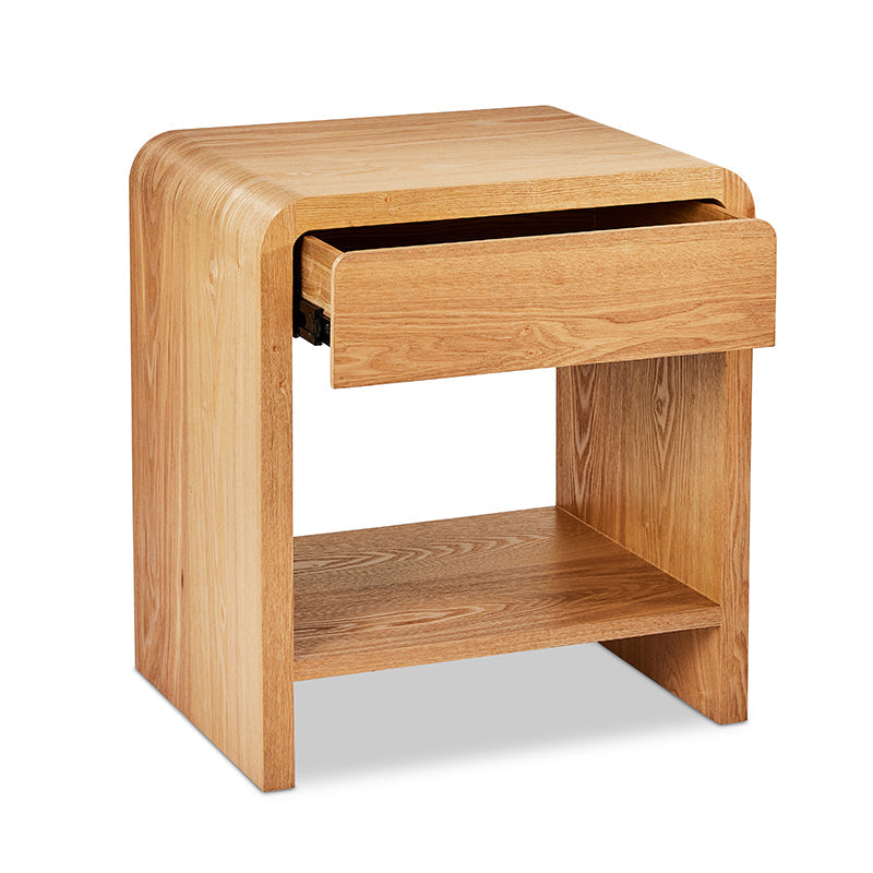 Nolan Oak Bedside Table 50X38X55Cm
