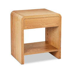 Nolan Oak Bedside Table 50X38X55Cm