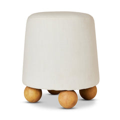 Sophie Off White Small Ottoman D37X44Cm