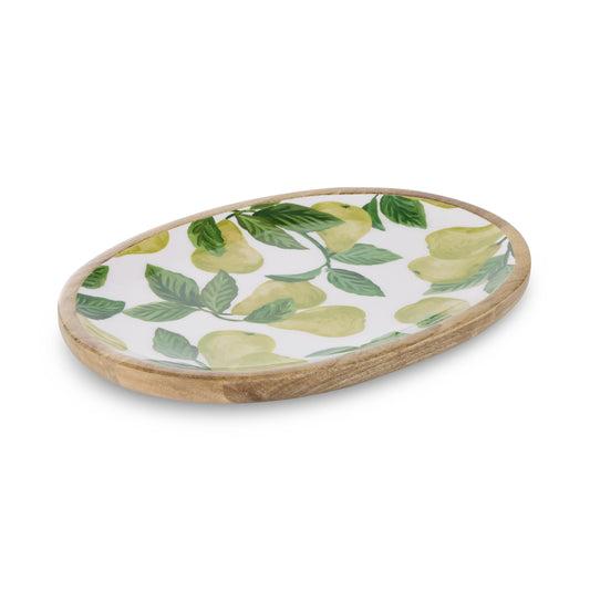 Pear Tree Oval Platter