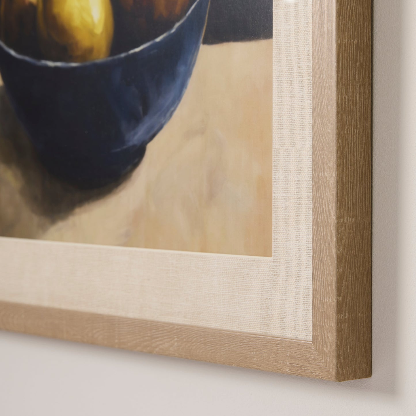 Pear Bowl Still Life Framed Print