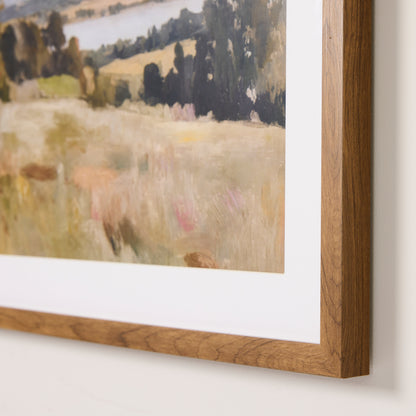 Hampshire Landscape Framed Print