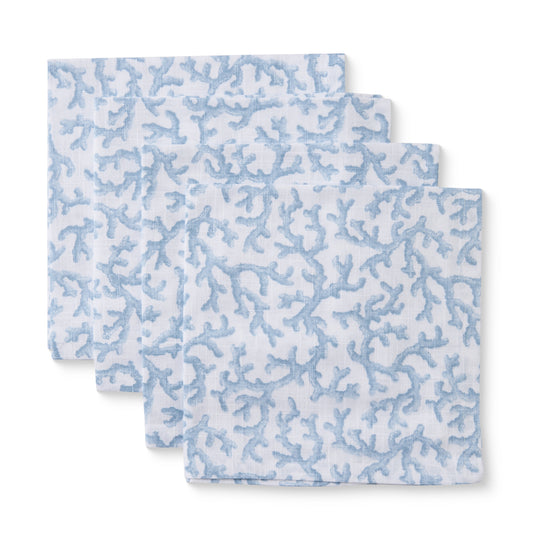 Hayman Blue Napkin Set 4