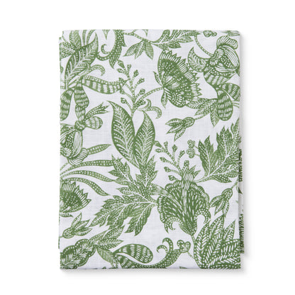 Samara Green Tablecloth