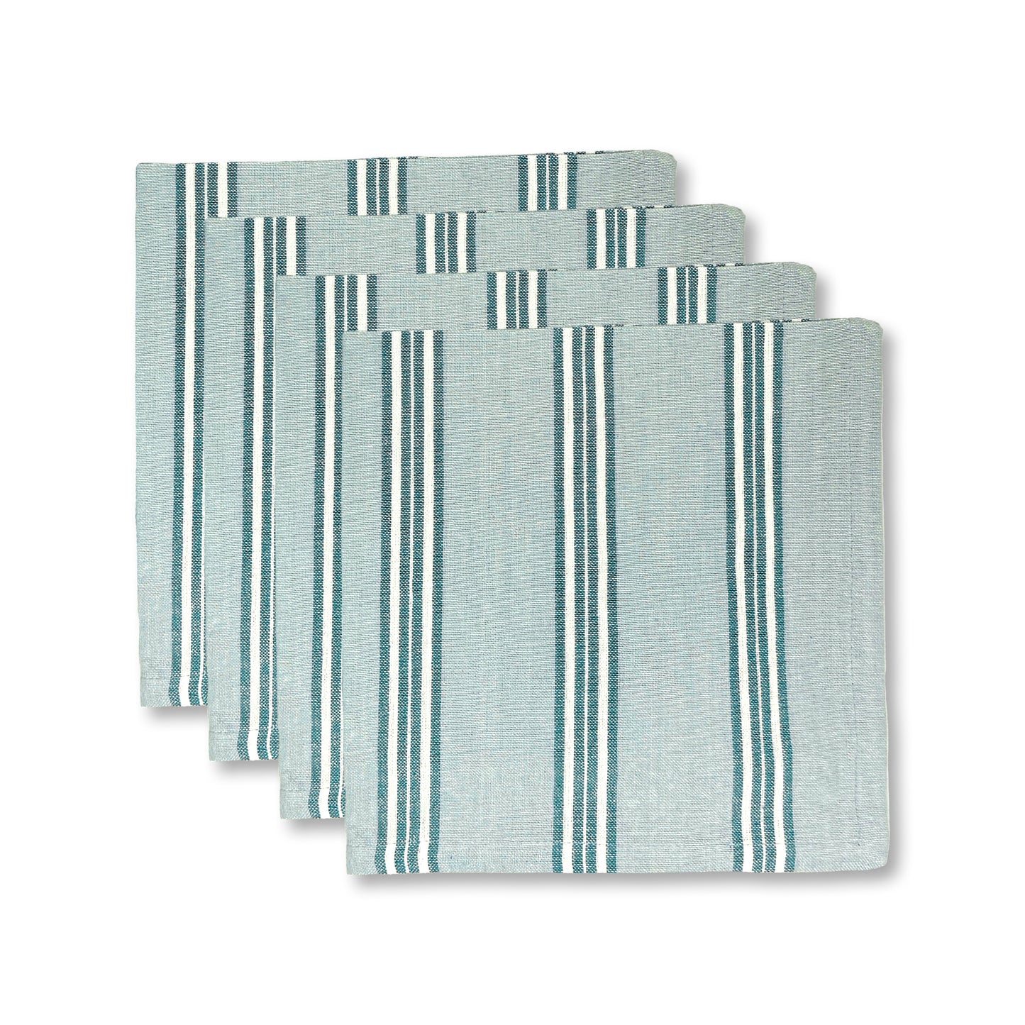 Hayman Blue Stripe Napkin Set 4