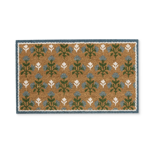 Jaipur Blue/Green Doormat 45X75Cm