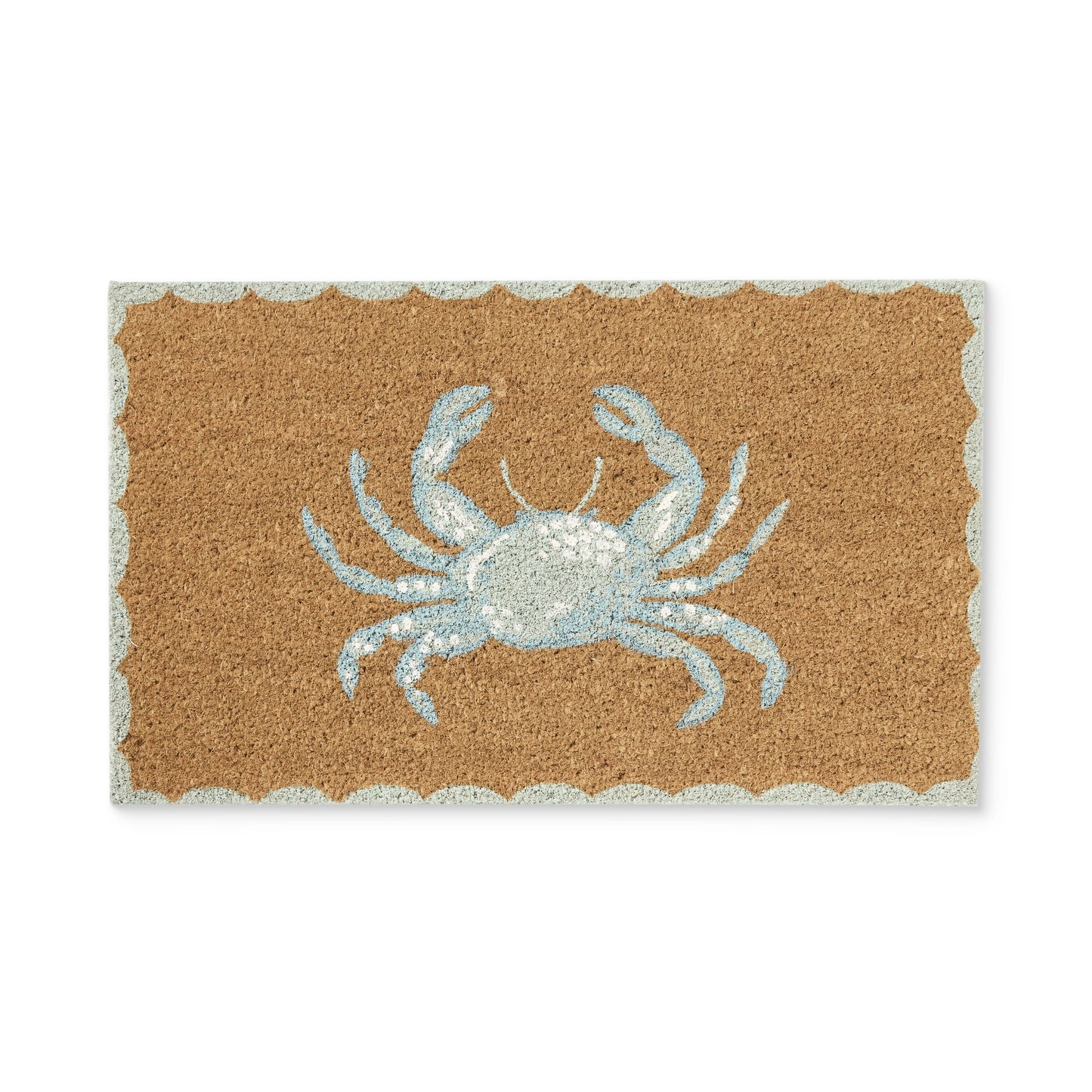 Crab Blue Doormat 45X75Cm