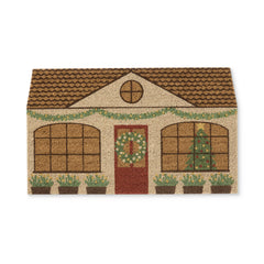 Christmas House Doormat 45X75Cm