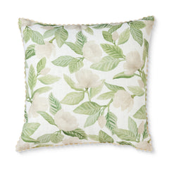 Magnolia Tree Green Cushion