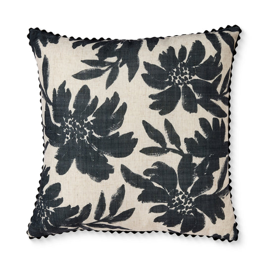 Eve Black Cushion 50Cm