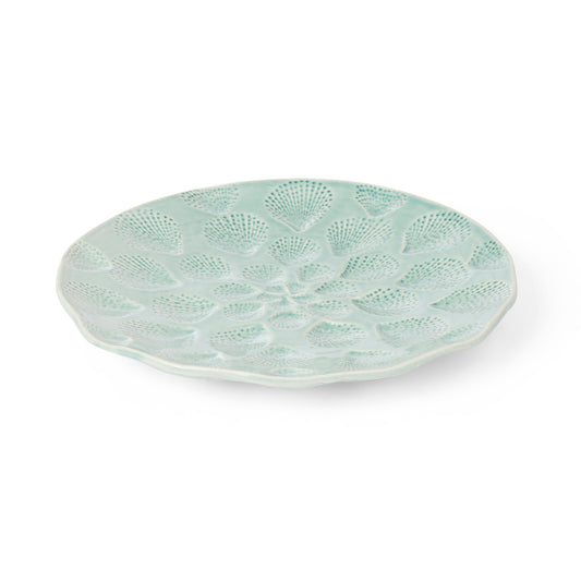 Nautilus Light Blue Large Plate
