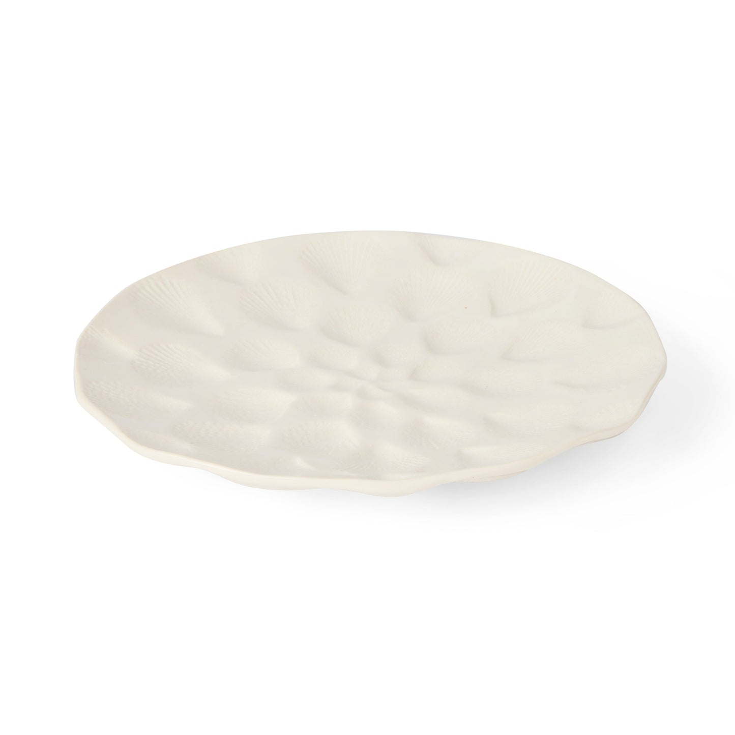 Nautilus White Large Plate