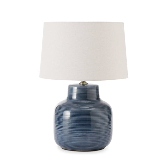 Keaton Dark Blue Lamp