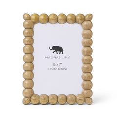 Bobbin Natural Photo Frame Large