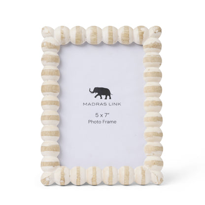 Bobbin Whitewash Photoframe Large