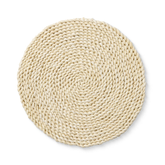 Braided Light Natural Placemat 33Cm