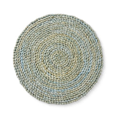 Braided Light Blue Placemat