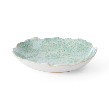 Lagoon Speckle Blue Glazed Dish