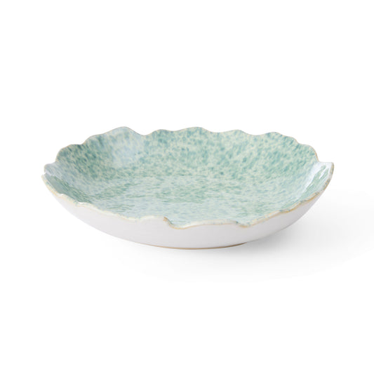 Lagoon Speckle Blue Glazed Dish