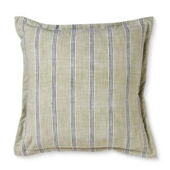Sylvan Green Stripe Cushion