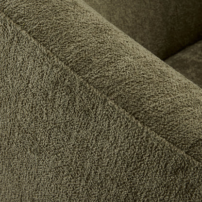 Casa Green Textured Swivel Chair
