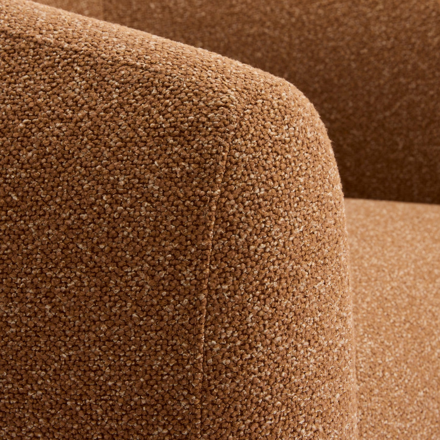 Casa Rust Textured Swivel Chair
