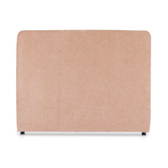 Beau Pink Textured Slip Cover Queen