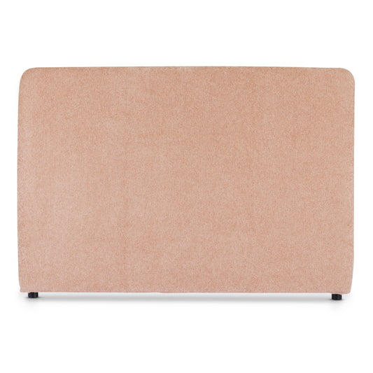 Beau Pink Textured Slip Cover King