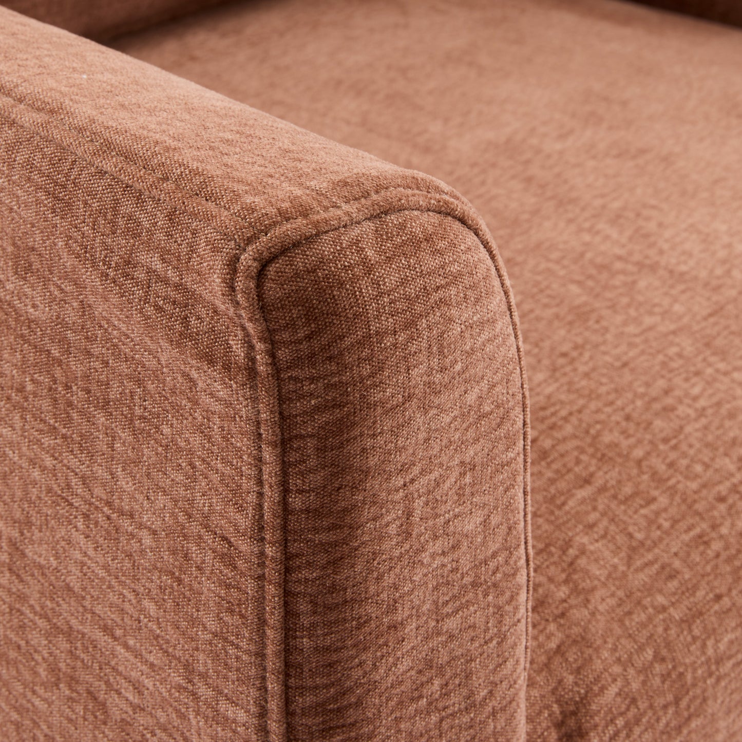 Beau Swivel Chair Rust Slip Cover
