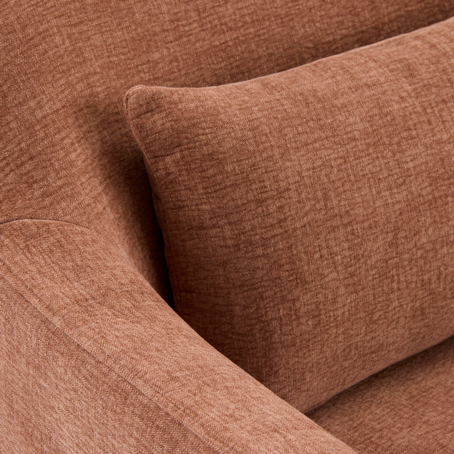 Beau Swivel Chair Rust Slip Cover