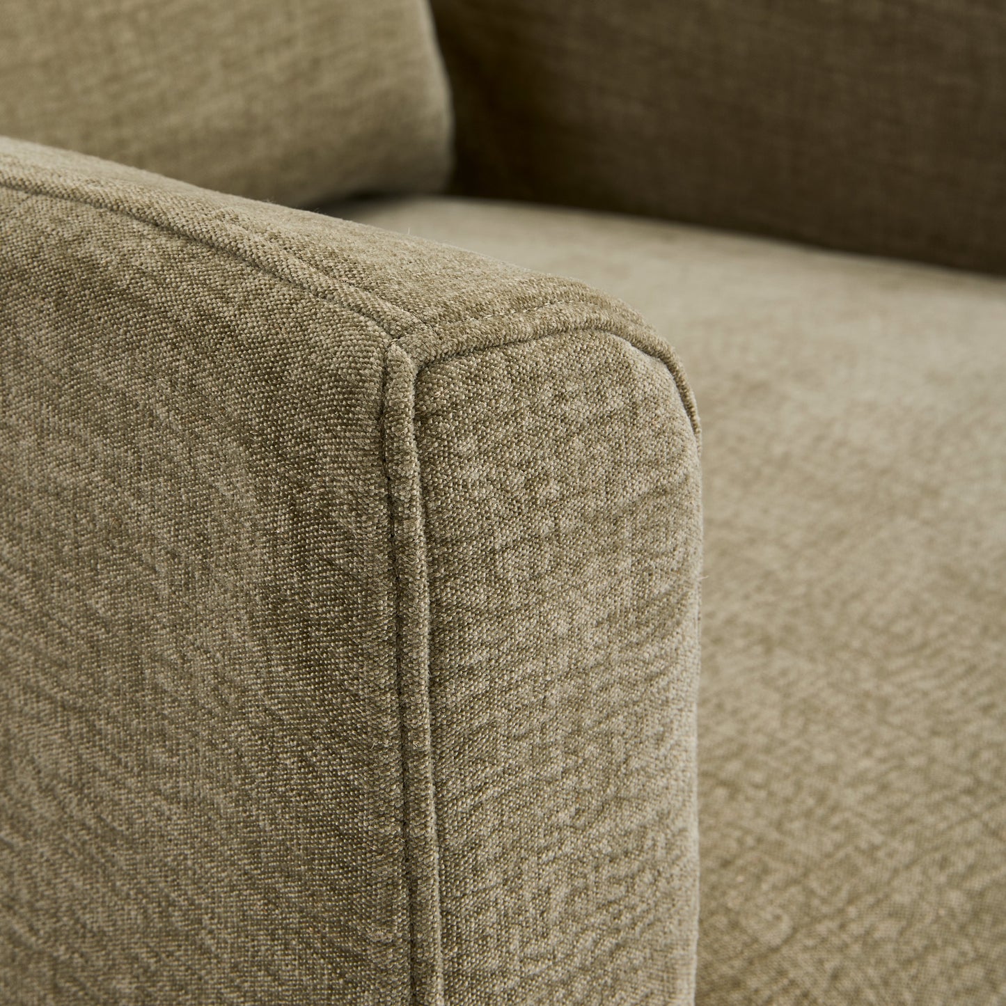 Beau Swivel Chair Sage Slip Cover