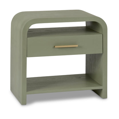 Verity Green Bedside Table