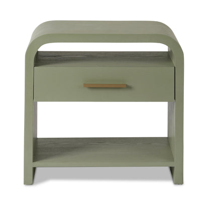Verity Green Bedside Table