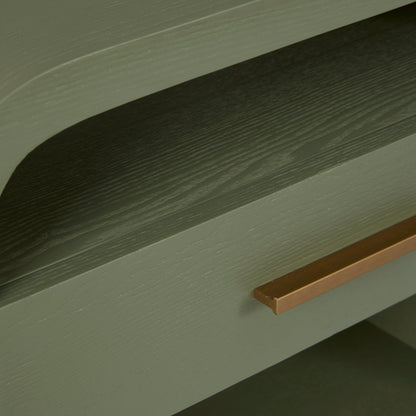 Verity Green Bedside Table