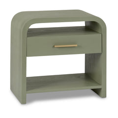 Verity Green Bedside Table