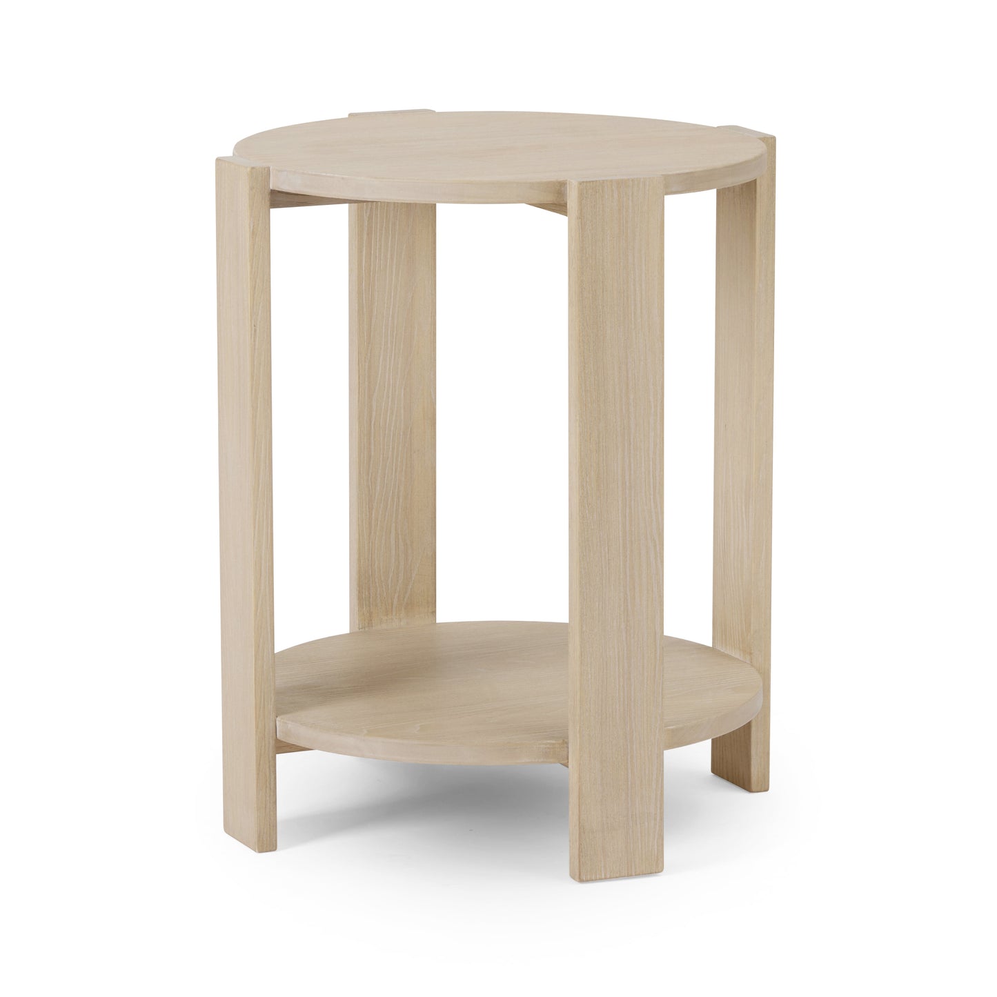 Hudson Light Wood Side Table