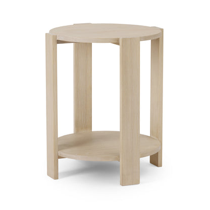 Hudson Light Wood Side Table