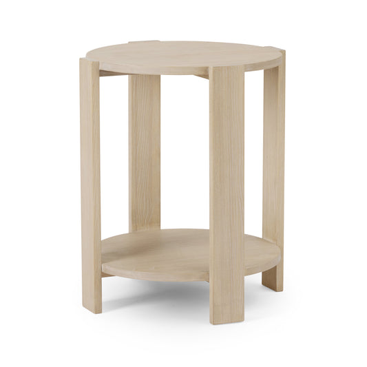 Hudson Light Wood Side Table