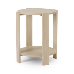 Hudson Light Wood Side Table
