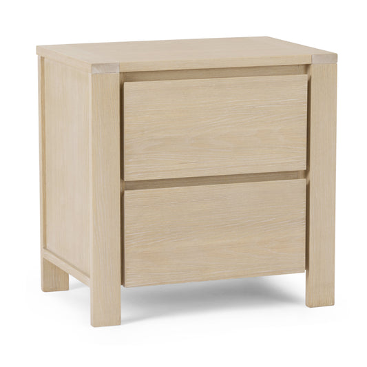 Hudson Light Wood Bedside Table