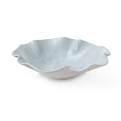 Tide Melamine Blue Serving Bowl