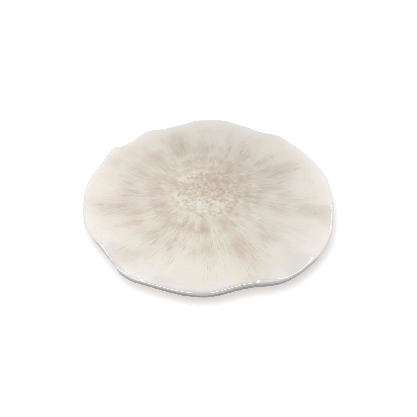 Tide Melamine Ivory Plate Large