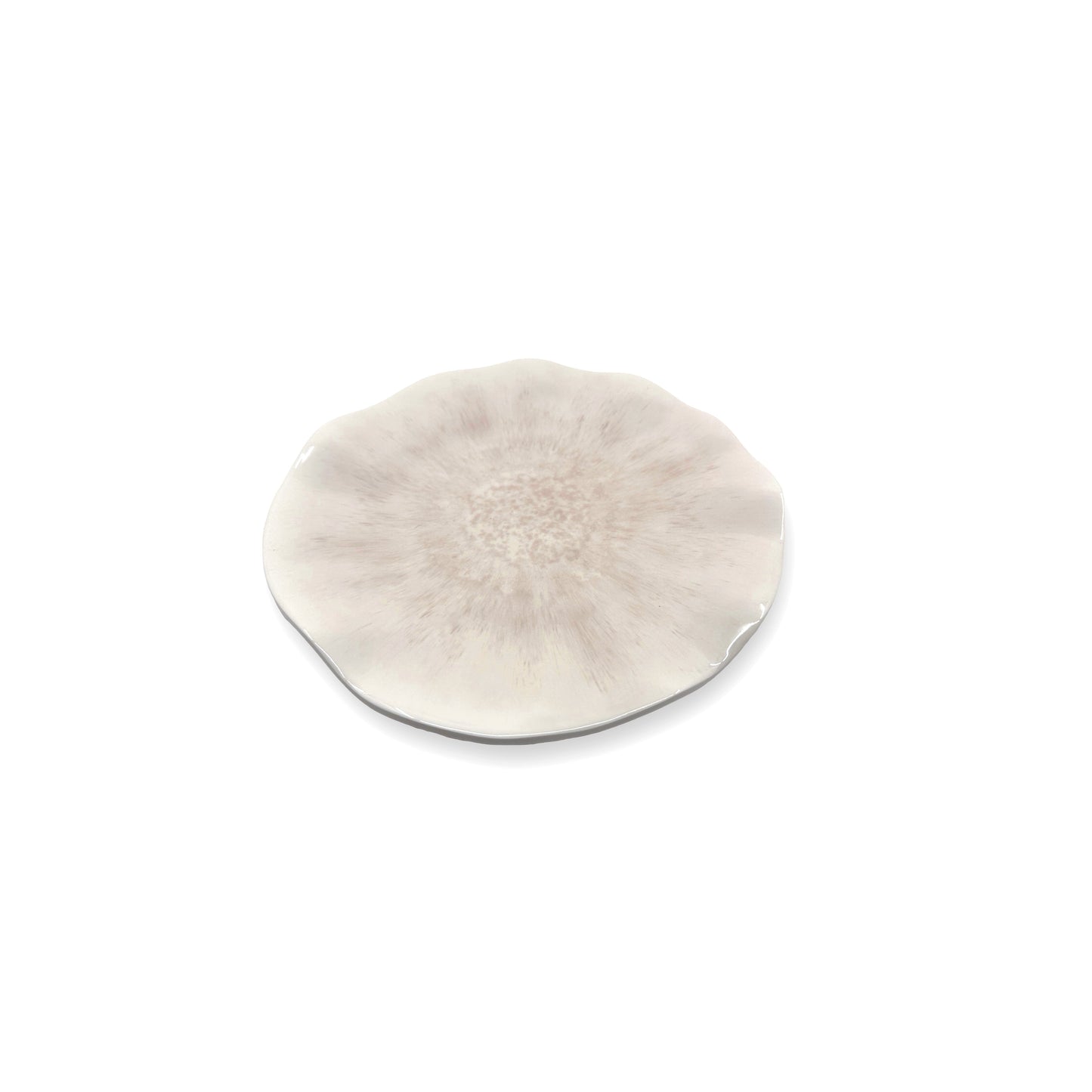 Tide Melamine Ivory Plate Small